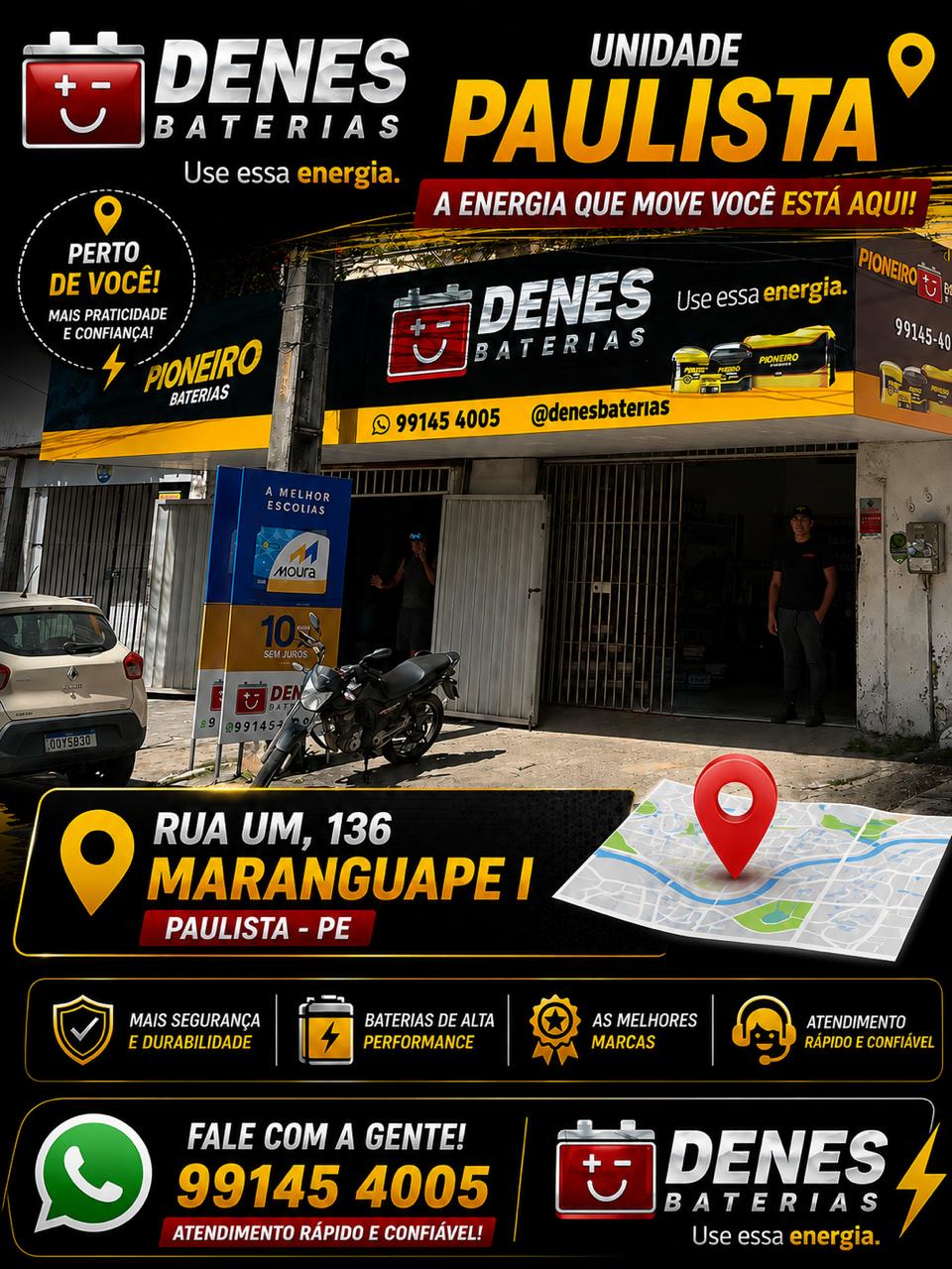 DENES BATERIAS